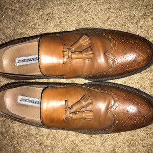 Johnston and Murphy Tyndall Tan Loafers size 10M